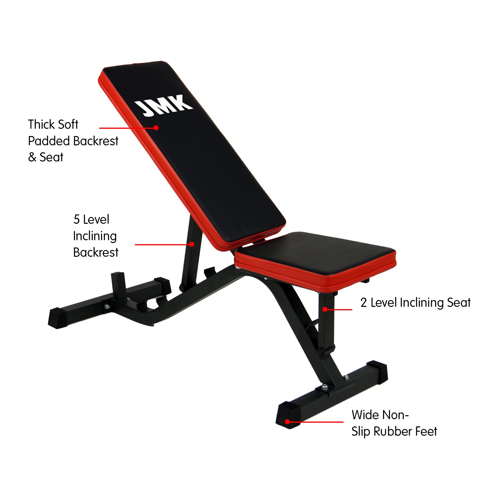 Powertrain Adjustable Incline Decline Home Gym Bench - SuperSaverAU - view 2
