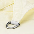 Wallaroo Waterproof Shade Sail 3x3M - UV-Stabilised, Easy Installation, Cream - SuperSaverAU - view 2