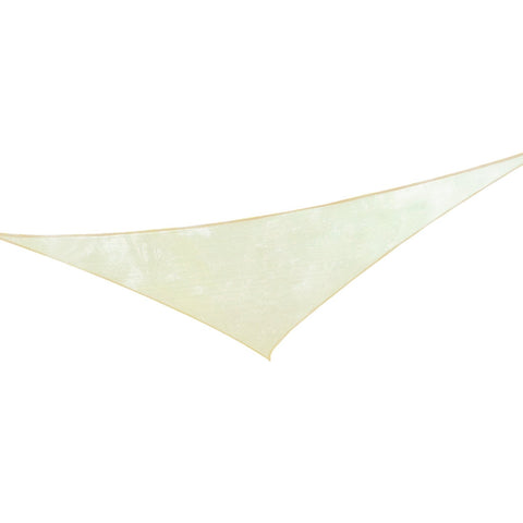 Wallaroo Waterproof Triangle Shade Sail 160GSM UV Block - Sand, 5 x 5 x 5m