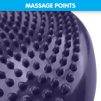 Powertrain Yoga Stability Disc with Pump - 34.5cm - Purple