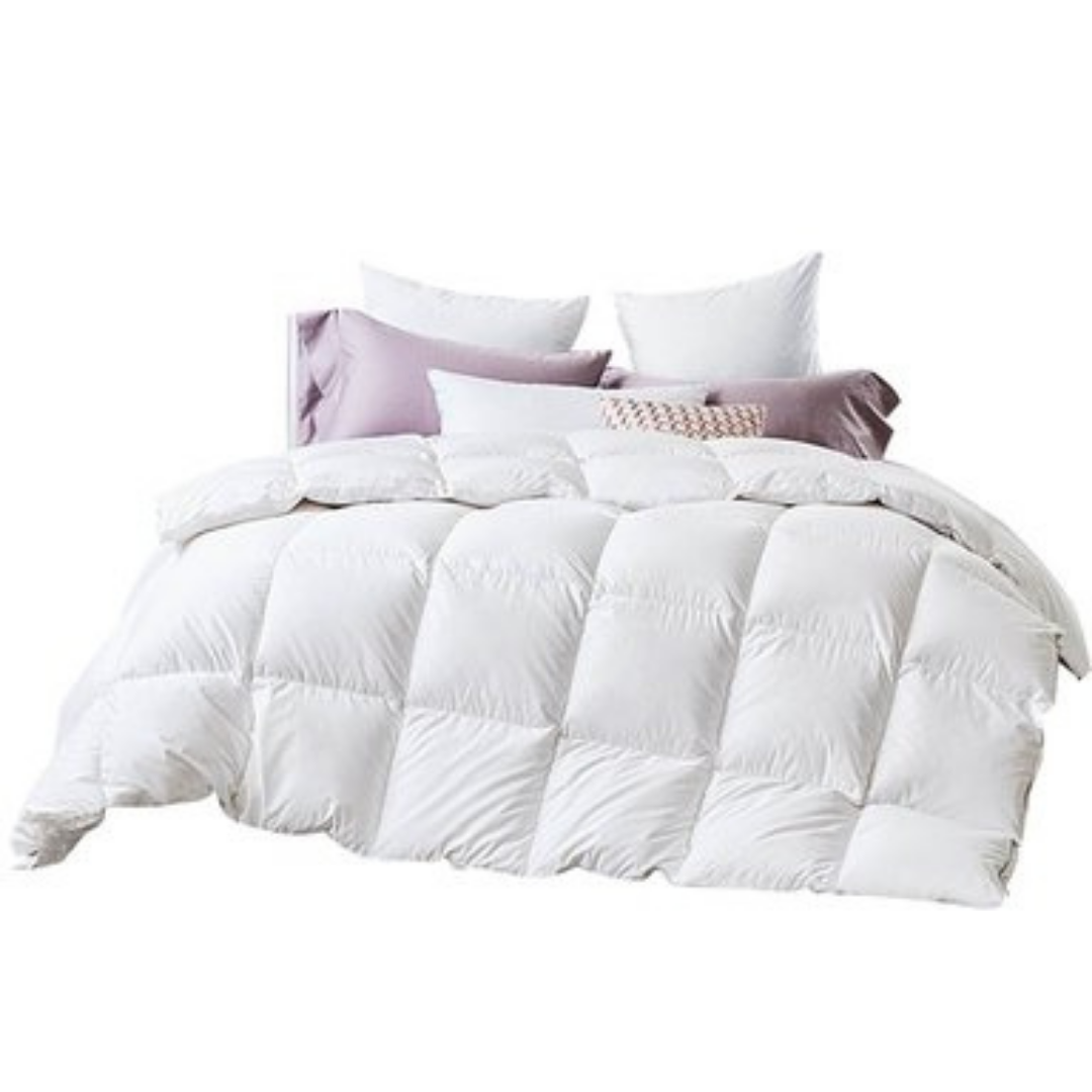 Goose Down Quilt - 80% Down & 20% Feather - King Size - 1400 GSM - Made in Australia - SuperSaverAU - view 1