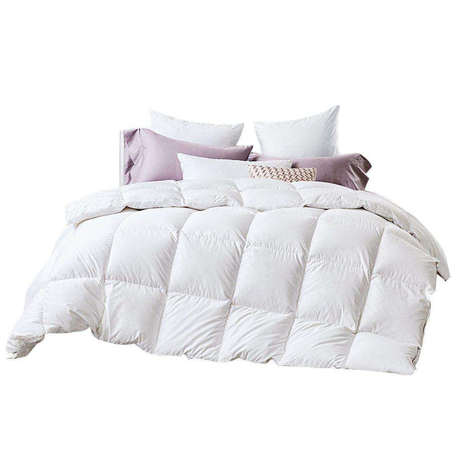 Wool All Season Quilt - Australian Made, King Single, Breathable & Allergy-Friendly - SuperSaverAU - view 1