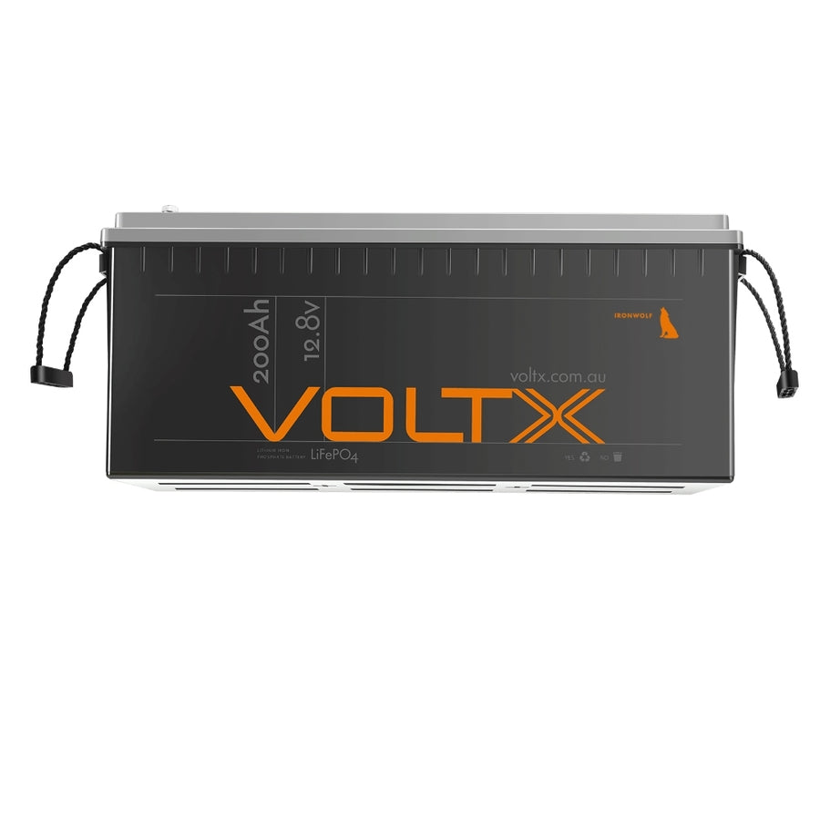 VoltX 12V 200Ah Pro LiFePO4 Lithium Battery with BMS, 4000 Lifecycles, Lightweight - SuperSaverAU - view 1