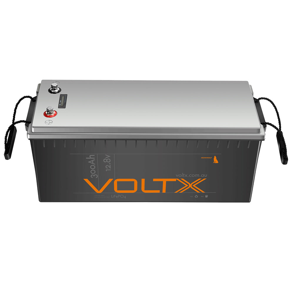 VoltX 12V 300Ah Lithium Battery LiFEPO4 PLUS with BMS & Power Voltage Display - SuperSaverAU - view 4