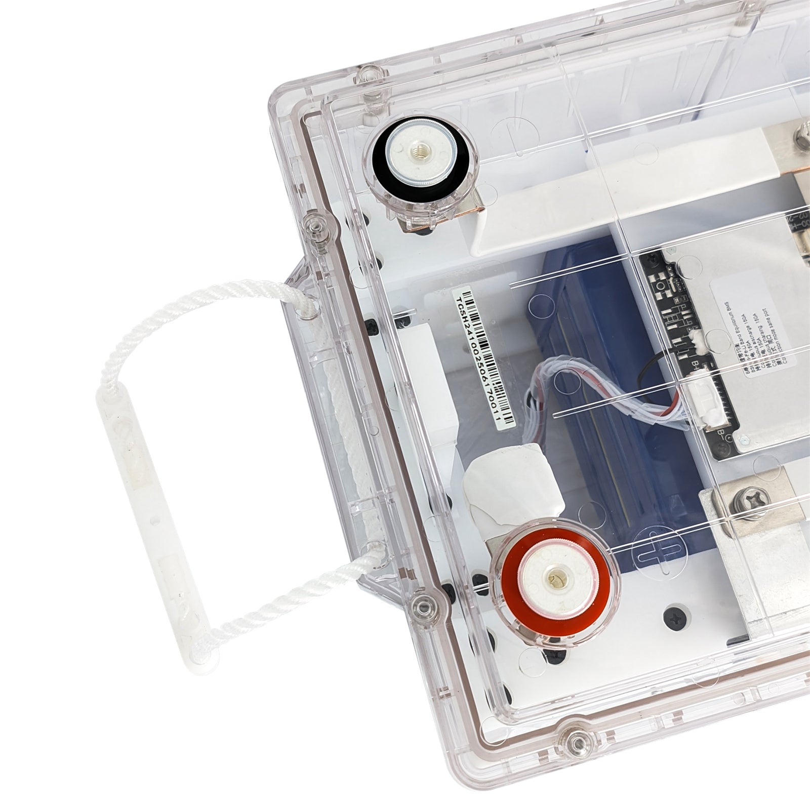 VoltX 24V 100Ah Lithium Battery - Clear Case, Built-in BMS, 4000 Cycles - SuperSaverAU - view 4