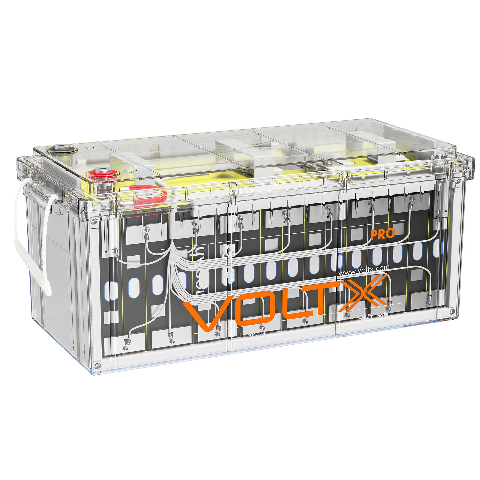 VoltX 48V 100Ah Premium LiFePO4 Battery with BMS, Clear-Case Design, 4000 Cycles - SuperSaverAU - view 5