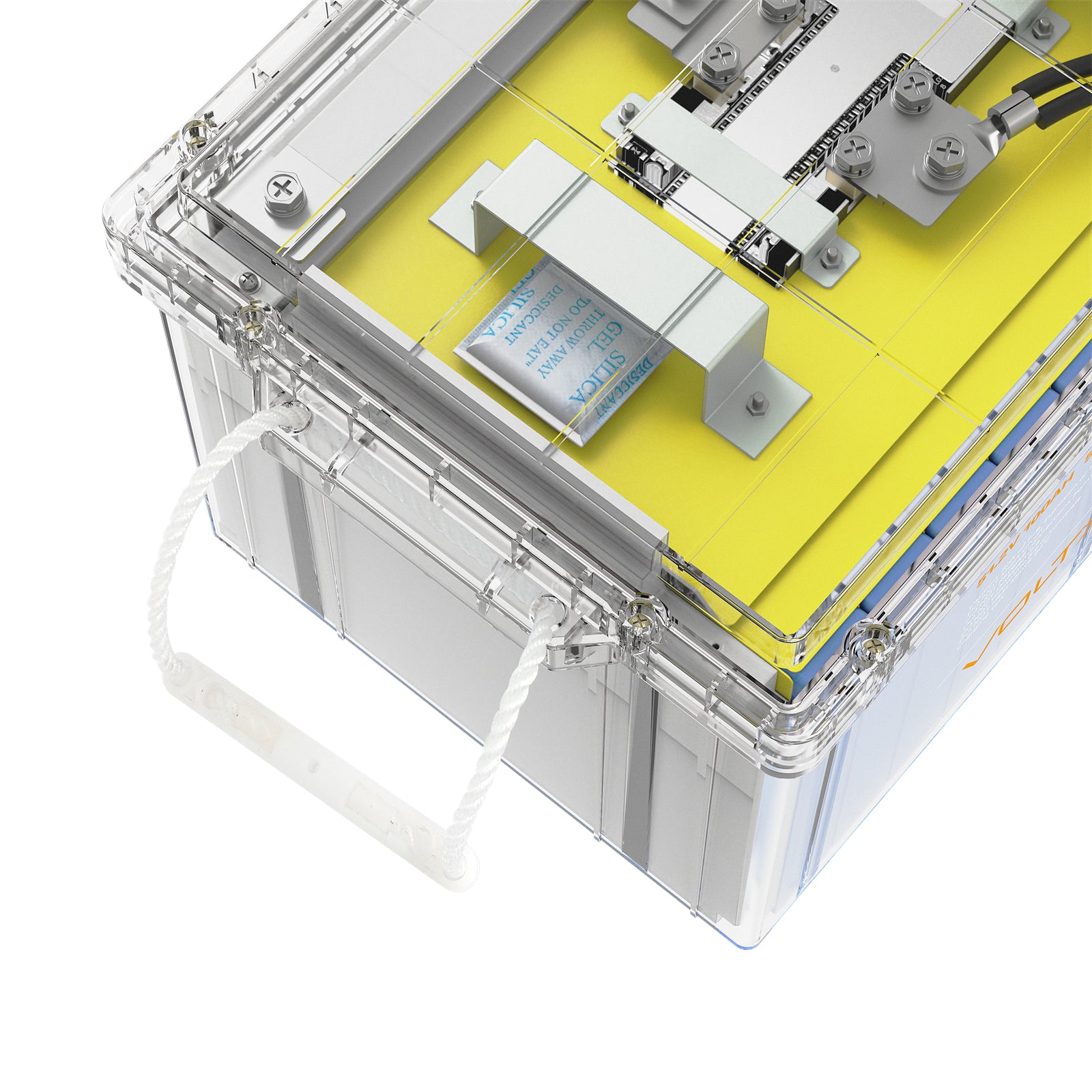VoltX 48V 100Ah Premium LiFePO4 Battery with BMS, Clear-Case Design, 4000 Cycles - SuperSaverAU - view 8