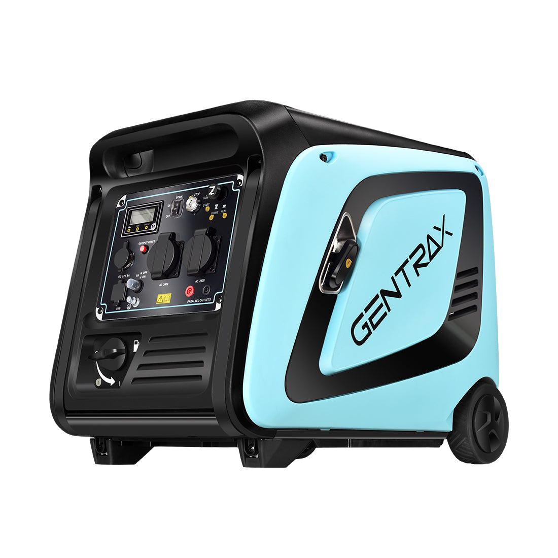 Gentrax 4.2kW Pure Sine Wave Inverter Generator - 8.8L Fuel, LCD, Portable - SuperSaverAU - view 1