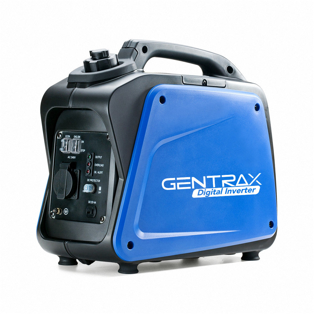 Gentrax 1.2kW Inverter Generator - Pure Sine Wave, 6.3 hrs Run Time, Quiet 58dB - SuperSaverAU - view 1