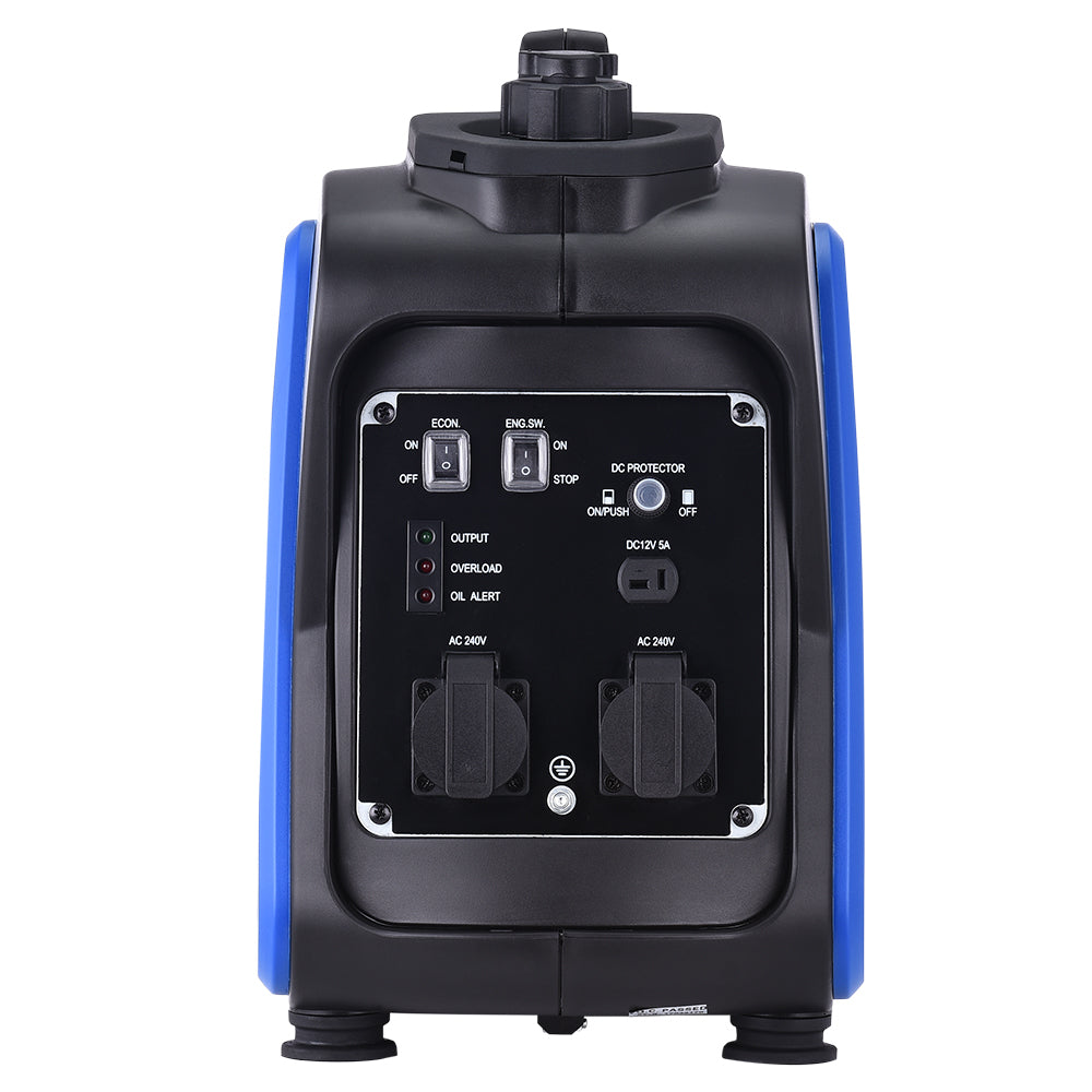 Gentrax 2kW Inverter Generator - Pure Sine Wave, 6.1hrs Run Time, Euro 5 Certified - SuperSaverAU - view 2