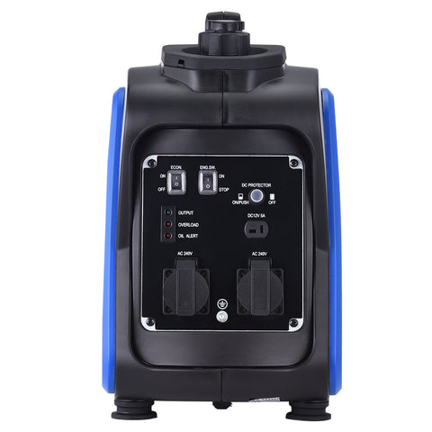 Gentrax 2kW Inverter Generator - Pure Sine Wave, 6.1hrs Run Time, Euro 5 Certified - SuperSaverAU - view 2