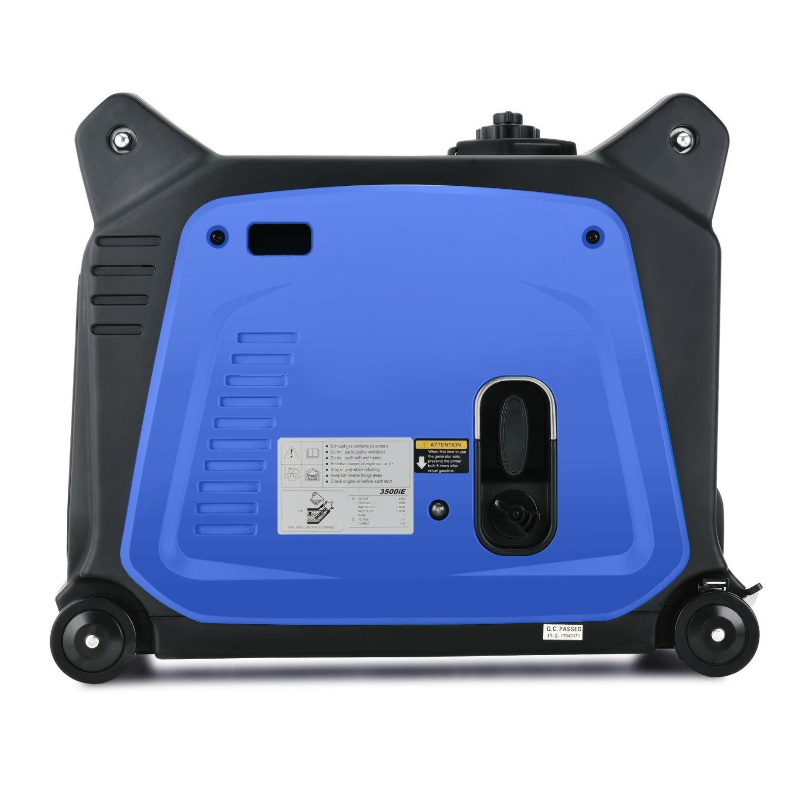 Gentrax 3.5kW Remote Start Pure Sine Wave Inverter Generator 38kg, 7.5L Fuel Tank - SuperSaverAU - view 3