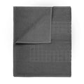 Microfiber Soft Non Slip Bath Mat 80cm x 50cm - Highly Absorbent, Easy to Clean, Check Design (Anthrazit) - SuperSaverAU - view 2