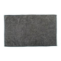 Microfiber Non Slip Bath Mat 80x50cm Dark Grey Quick Dry Soft Pile Design - SuperSaverAU - view 3