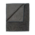 Microfiber Non Slip Bath Mat 80x50cm Dark Grey Quick Dry Soft Pile Design - SuperSaverAU - view 2