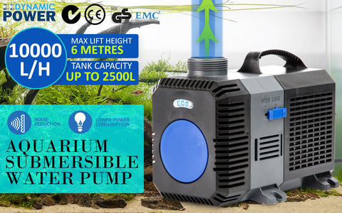 Dynamic Power 10000L/H Submersible Pond Water Pump, 80W, Quiet, Compact Design - SuperSaverAU - view 2