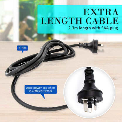 Dynamic Power 10000L/H Submersible Pond Water Pump, 80W, Quiet, Compact Design