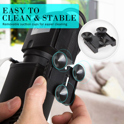 Dynamic Power 1200L/H Aquarium Submersible Filter 22W 1.6m - 3-in-1 Pump