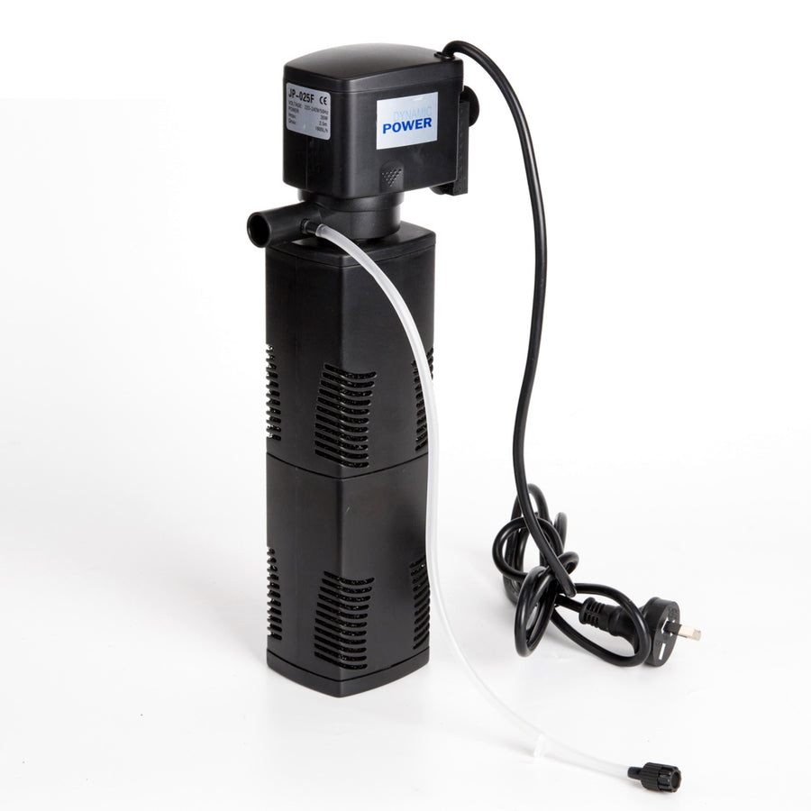 Dynamic Power 1600L/H Submersible Aquarium Filter 35W, 2.5m, 3-in-1 Pump - SuperSaverAU - view 1