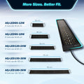 Dynamic Power Planted Aquarium LED Light 24W - 56cm
