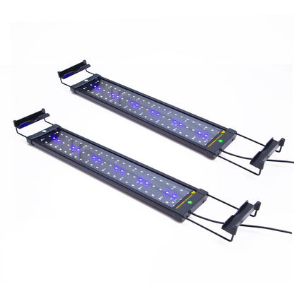 Dynamic Power 11W Aquarium Blue White LED Light for 50-70cm Tank, Energy Efficient