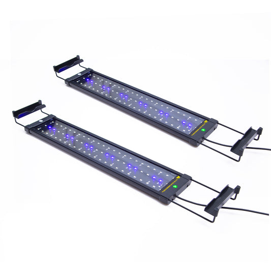 Dynamic Power 11W Aquarium Blue White LED Light for 50-70cm Tank, Energy Efficient