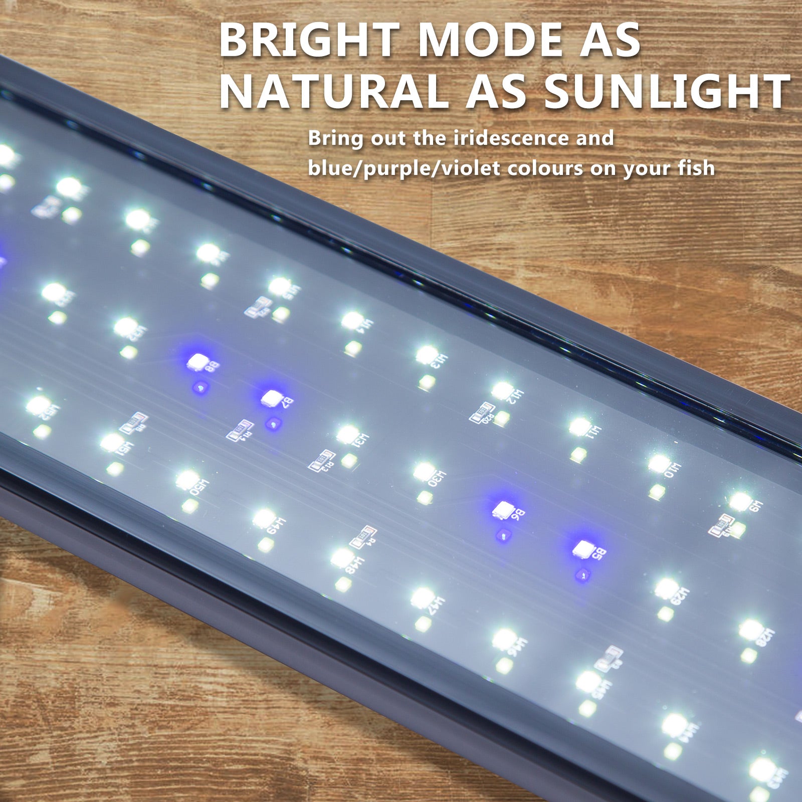 Dynamic Power 11W Aquarium Blue White LED Light for 50-70cm Tank, Energy Efficient - SuperSaverAU - view 4