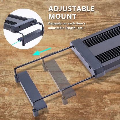 Dynamic Power 11W Aquarium Blue White LED Light for 50-70cm Tank, Energy Efficient