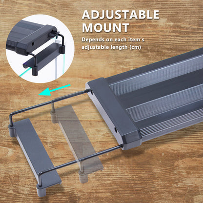 Dynamic Power 18W Aquarium LED Light 75-95cm, White/Blue, Energy Efficient