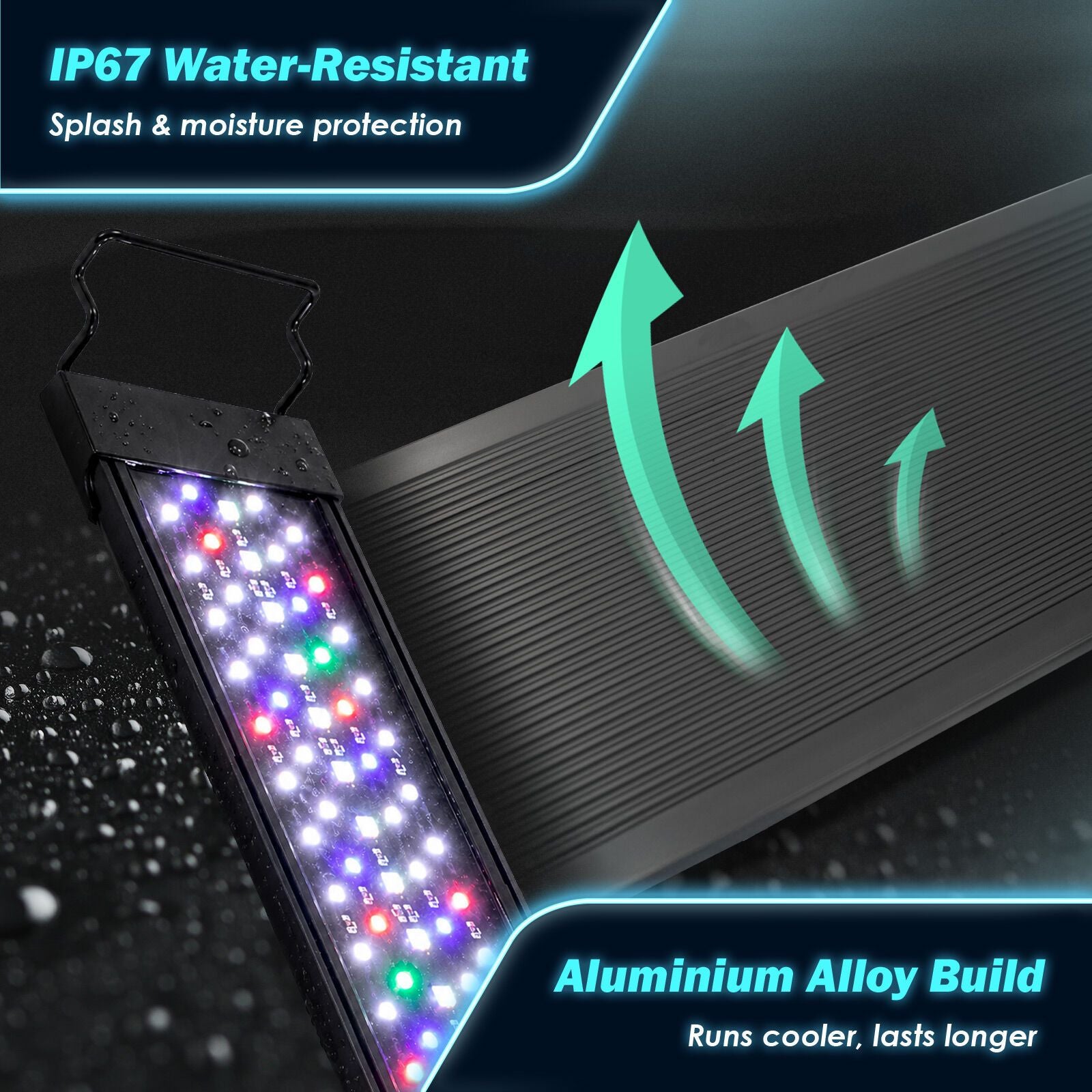 Dynamic Power Planted Aquarium LED Light 18W - 40cm