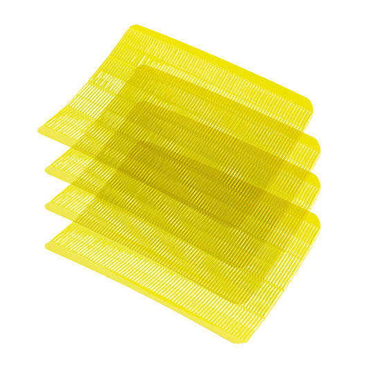 Minfactory 4X Fish Tank Moss Scrubber, 11.5cm x 8.5cm, Reusable Algae Cleaner