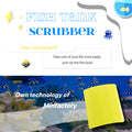 Minfactory 4X Fish Tank Moss Scrubber, 11.5cm x 8.5cm, Reusable Algae Cleaner - SuperSaverAU - view 2