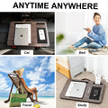 Lap Desk Laptop Stand Phone Tablet Holder Mousepad Cushioned Lapdesk IRON GREY OAK - SuperSaverAU - view 6