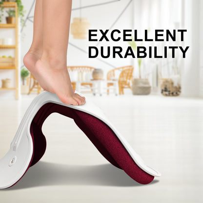 Samgong Slender Chair Posture Correction Seat Red - Stackable & Ergonomic