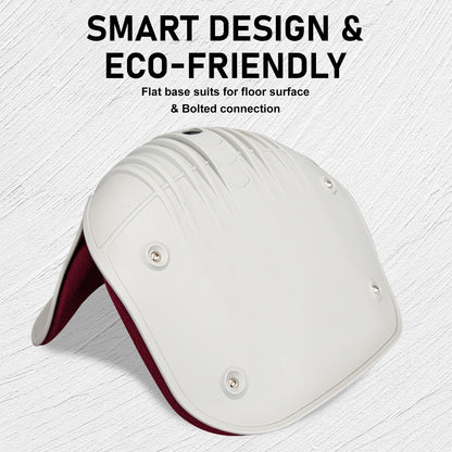 Samgong Slender Chair Posture Correction Seat Red - Stackable & Ergonomic