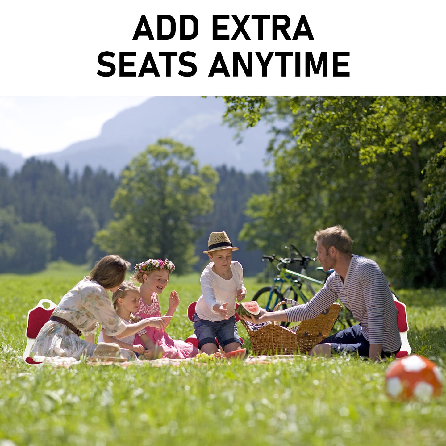 Samgong 2 Set Slender Chair Posture Correction Seats Red - Ergonomic & Stackable