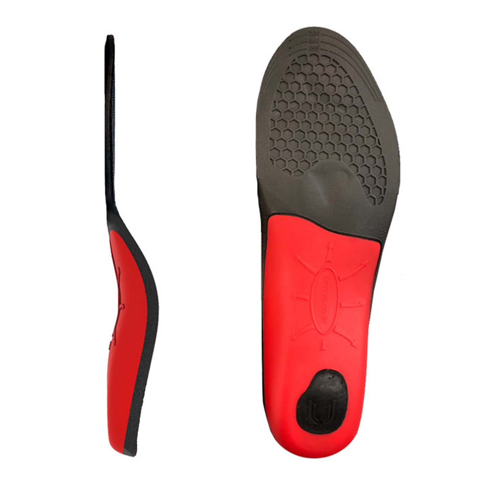 Bibal Insole M Size Arch Support Full Insoles with Shock Absorption and Grip - SuperSaverAU - view 1