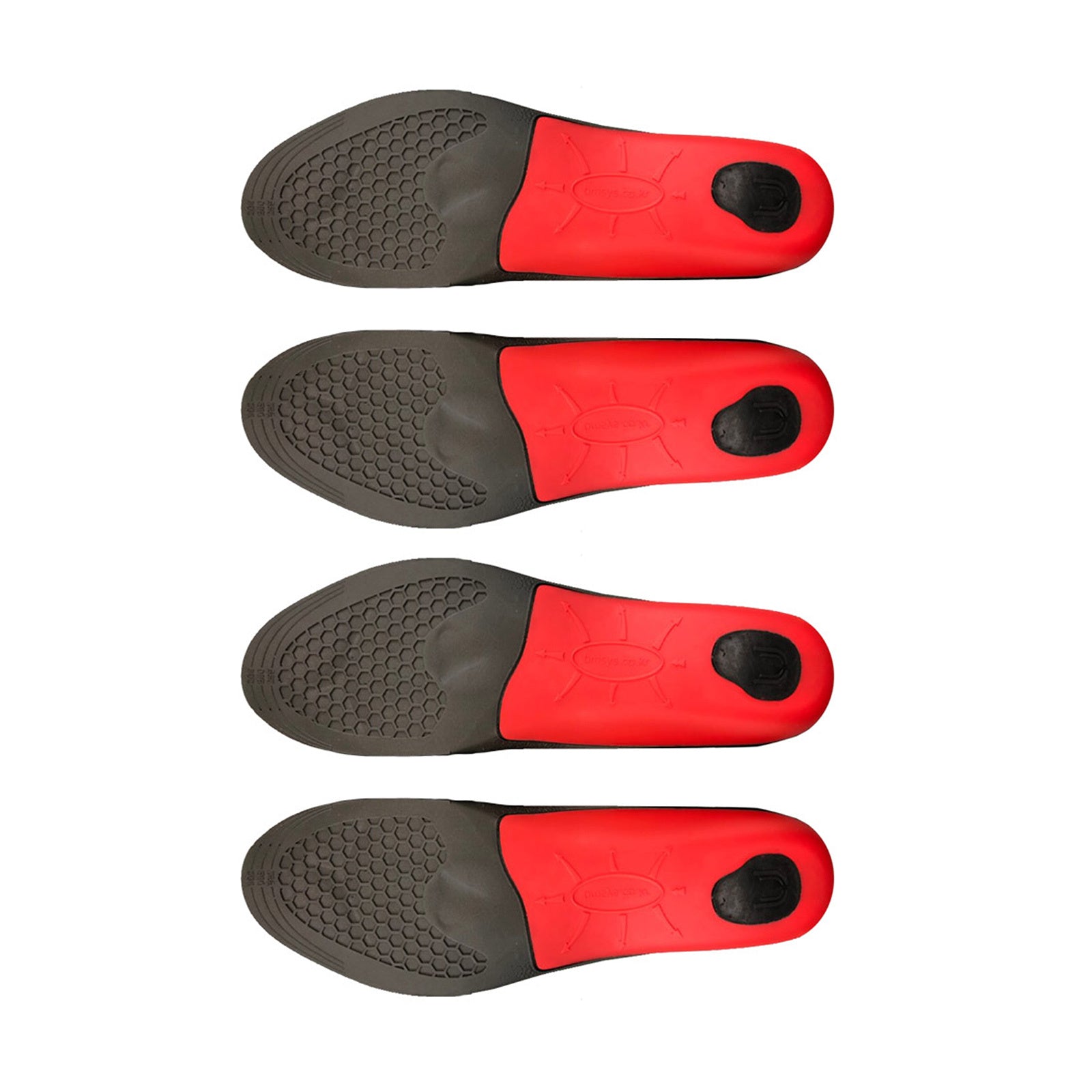 BIBAL INSOLE 2X Pair Full Whole Insoles S Size Arch Support Foot Pads - SuperSaverAU - view 1