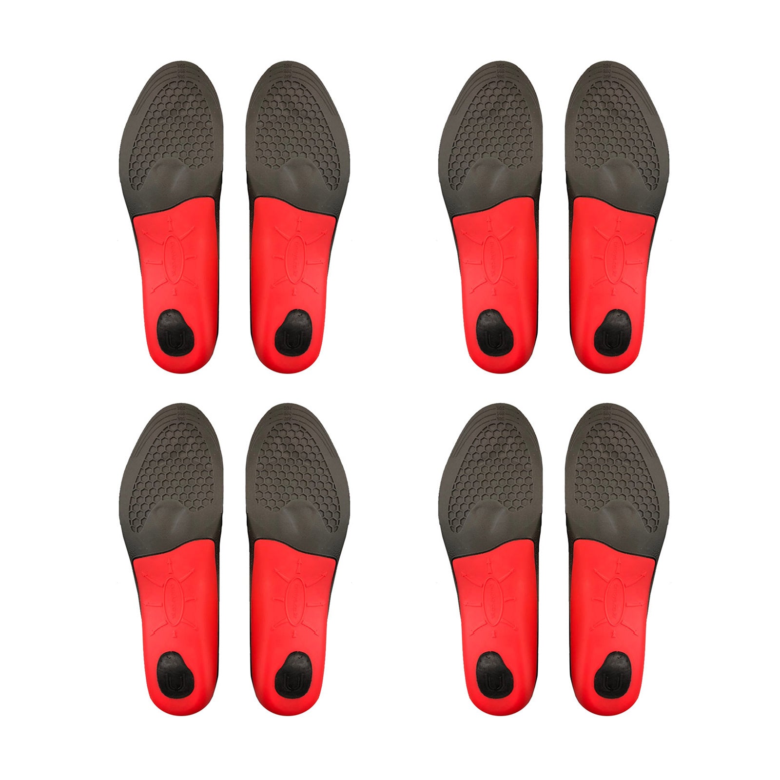 BIBAL INSOLE 4X Pair Full Whole Insoles S Size Arch Support Foot Pads - SuperSaverAU - view 1