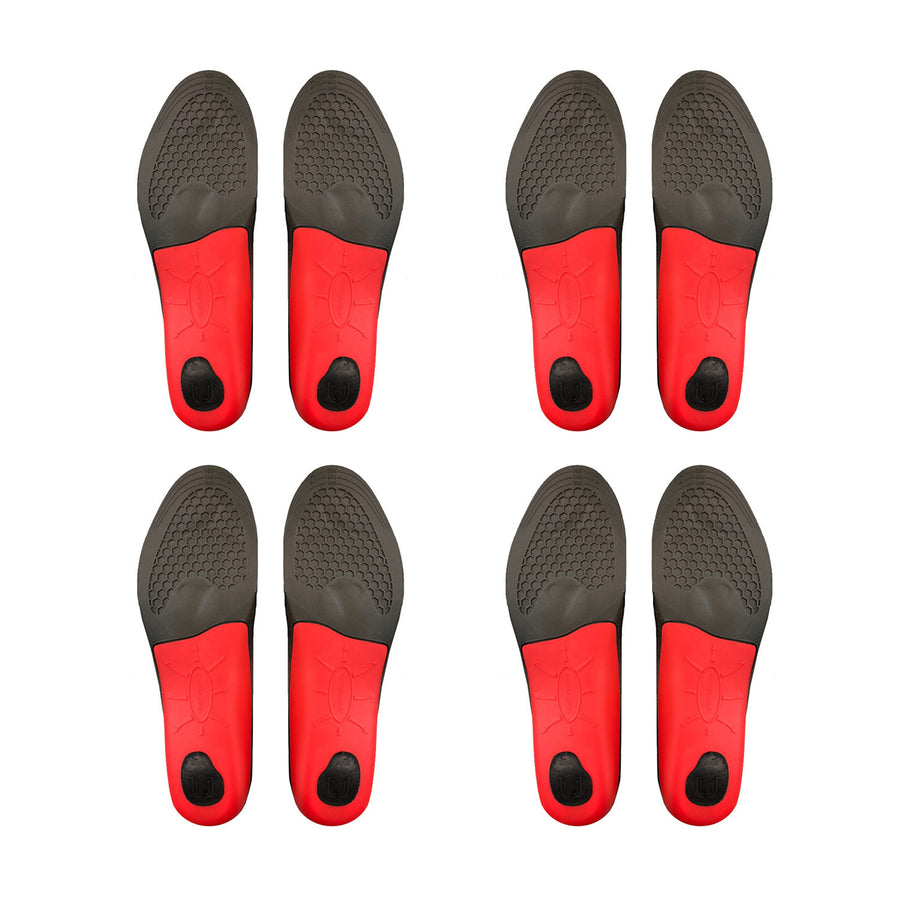 BIBAL INSOLE 4X Pair Full Whole Insoles S Size Arch Support Foot Pads - SuperSaverAU - view 1