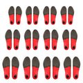 BIBAL INSOLE 4X Set Full Whole Insoles Shoe Inserts Arch Support 3 Sizes - SuperSaverAU - view 1