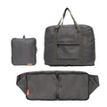 Shopper Bag Travel Duffle Bag Foldable Laptop Luggage Nylon KO-BOSTON KHAKI - SuperSaverAU - view 1