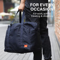 Shopper Bag Travel Duffle Bag Foldable Laptop Luggage Nylon KO-BOSTON NAVY - SuperSaverAU - view 3