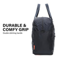 Shopper Bag Travel Duffle Bag Foldable Laptop Luggage Nylon KO-BOSTON NAVY - SuperSaverAU - view 6