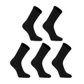 5X Rexy 3D Seamless Crew Socks Medium Slim Breathable BLACK - SuperSaverAU - view 1