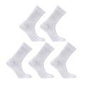 5X Rexy 3D Seamless Crew Socks Medium Slim Breathable WHITE - SuperSaverAU - view 1