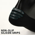 3X Rexy Cushion No Show Ankle Socks Large Non-Slip Breathable BLACK - SuperSaverAU - view 5