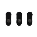 3X Rexy Cushion No Show Ankle Socks Small Non-Slip Breathable BLACK - SuperSaverAU - view 1