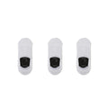 3X Rexy Cushion No Show Ankle Socks Small Non-Slip Breathable WHITE - SuperSaverAU - view 1