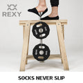 5X Small Daily No Show Socks - MULTI COLOUR	5X Rexy Daily No Show Ankle Socks Small Non-Slip Breath - SuperSaverAU - view 5